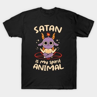 Satan is My Spirit Animal by Tobe Fonseca T-Shirt